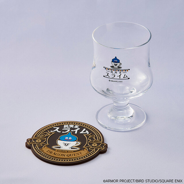 『ドラクエ』人気の「純喫茶スライム」グッズに新商品！お洒落なグラスやコースター、クラフト保冷バッグなど