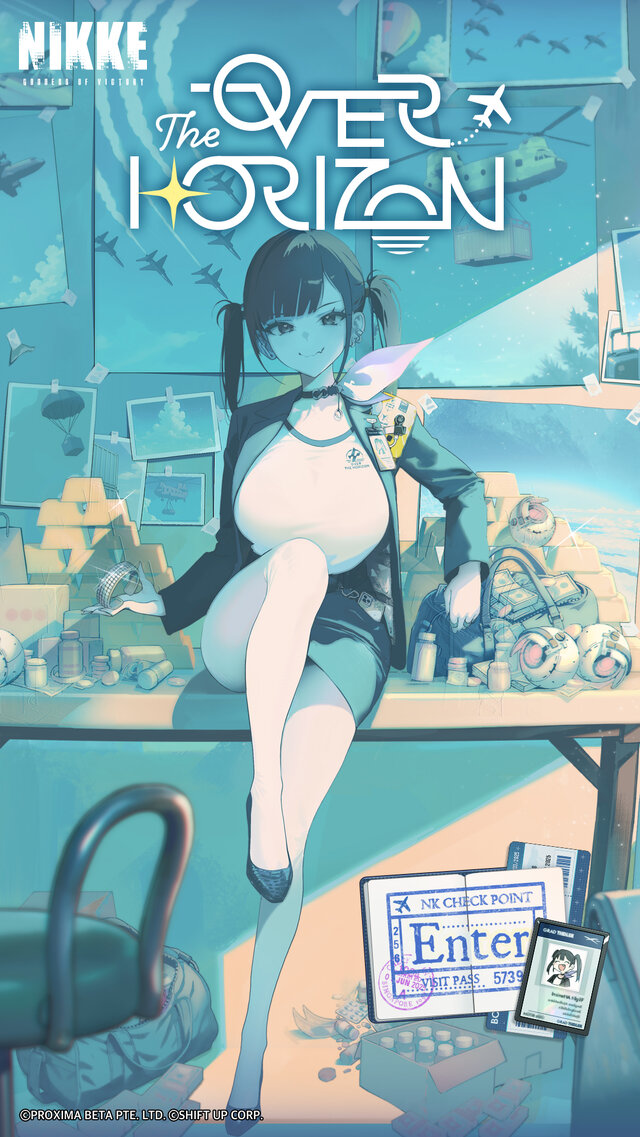 CA制服の下に隠されたボリュームがすごい…！『勝利の女神：NIKKE』新ニケ「ソラ」が7月3日メンテナンス後より実装