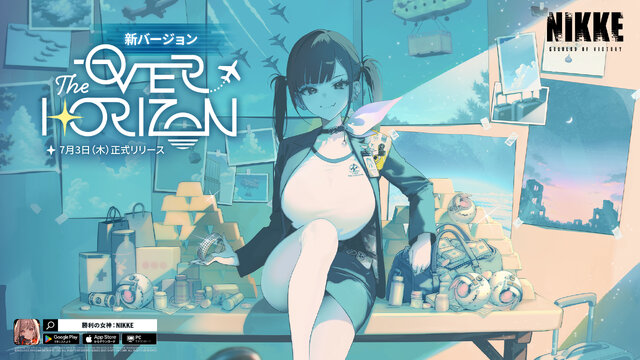 CA制服の下に隠されたボリュームがすごい…！『勝利の女神：NIKKE』新ニケ「ソラ」が7月3日メンテナンス後より実装