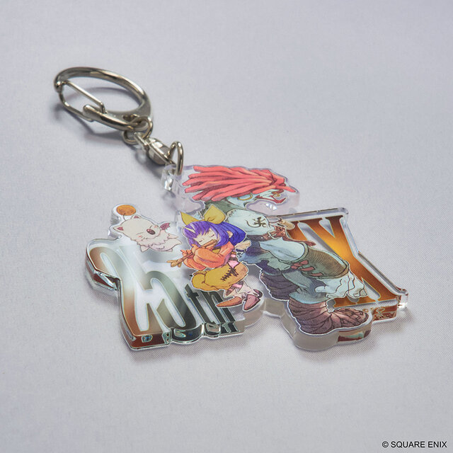 『FFIX』25周年記念イラストのアクリルキーホルダーが予約受付中！「ジタン」「ビビ」などおなじみのキャラクターたちをデザイン