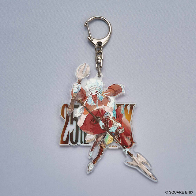 『FFIX』25周年記念イラストのアクリルキーホルダーが予約受付中！「ジタン」「ビビ」などおなじみのキャラクターたちをデザイン