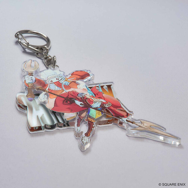 『FFIX』25周年記念イラストのアクリルキーホルダーが予約受付中！「ジタン」「ビビ」などおなじみのキャラクターたちをデザイン