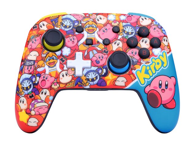 『星のカービィ』デザインのコントローラーが可愛い！プププランドのなかまたちが大集合―両側にカービィが描かれたヘッドセットも販売