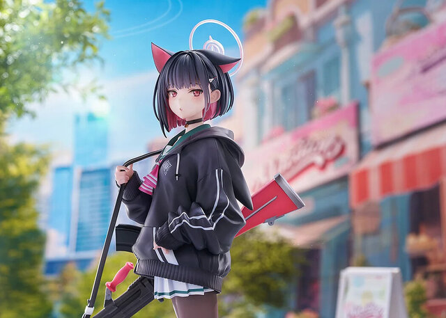 『ブルアカ』より「カズサ」 1/7スケールフィギュアが予約受付開始！クールな立ち姿と可愛さの絶妙なバランスを表現