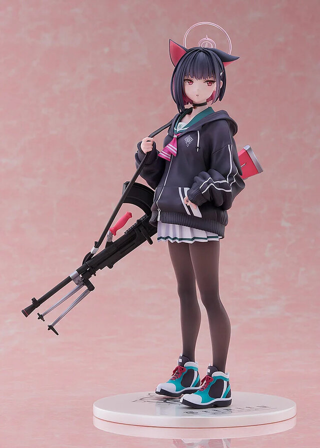 『ブルアカ』より「カズサ」 1/7スケールフィギュアが予約受付開始！クールな立ち姿と可愛さの絶妙なバランスを表現