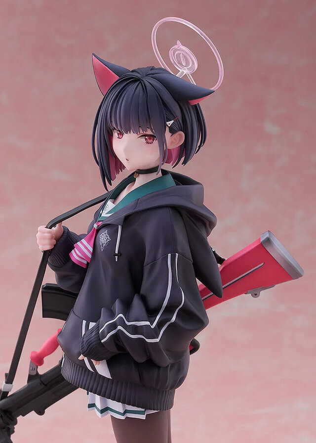 『ブルアカ』より「カズサ」 1/7スケールフィギュアが予約受付開始！クールな立ち姿と可愛さの絶妙なバランスを表現