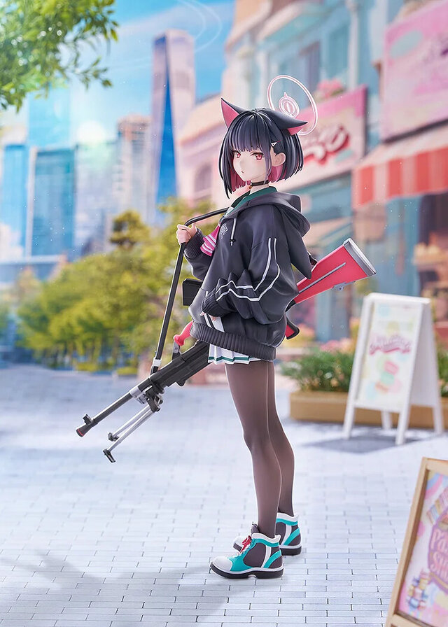 『ブルアカ』より「カズサ」 1/7スケールフィギュアが予約受付開始！クールな立ち姿と可愛さの絶妙なバランスを表現