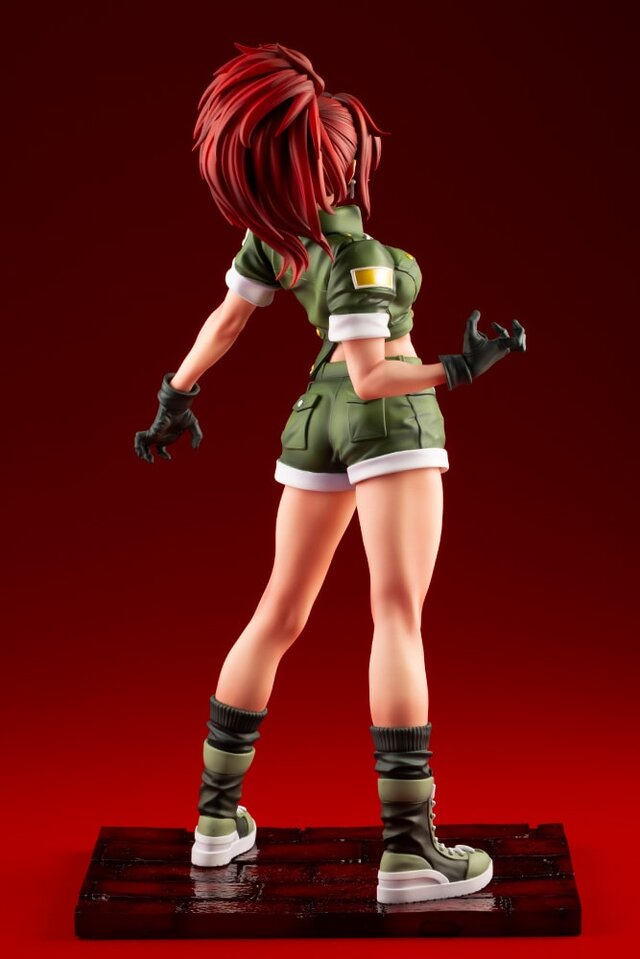 『KOF』より「覚醒レオナ」が山下しゅんや氏の描きおろしで立体化！狂気の表情や深紅の髪、全体の影塗装でただならぬ雰囲気に