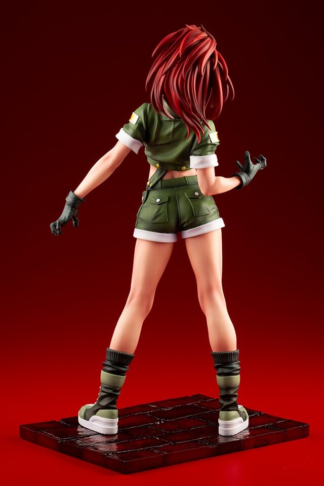 『KOF』より「覚醒レオナ」が山下しゅんや氏の描きおろしで立体化！狂気の表情や深紅の髪、全体の影塗装でただならぬ雰囲気に
