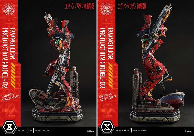 ハリウッドデザイナーの手がける「エヴァンゲリオン2号機」 がなんともメカニカル！約27万円のハイエンドスタチュー予約開始