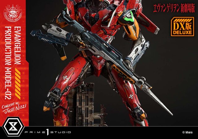 ハリウッドデザイナーの手がける「エヴァンゲリオン2号機」 がなんともメカニカル！約27万円のハイエンドスタチュー予約開始