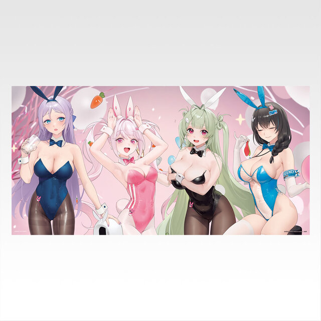 『勝利の女神：NIKKE』新作一番くじ全ラインナップ公開！目玉はバニー衣装の“背中で魅せる”フィギュア、“リップデザイン付き”チャームも注目