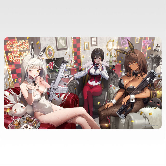 『勝利の女神：NIKKE』新作一番くじ全ラインナップ公開！目玉はバニー衣装の“背中で魅せる”フィギュア、“リップデザイン付き”チャームも注目