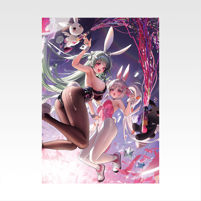 『勝利の女神：NIKKE』新作一番くじ全ラインナップ公開！目玉はバニー衣装の“背中で魅せる”フィギュア、“リップデザイン付き”チャームも注目