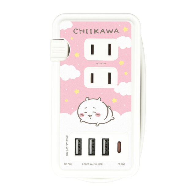 「ちいかわ」夏のレジャーにピッタリな新商品が本日7月4日11時より発売！虹色に光るハンディファン、フローティング防水ケースなど便利なアイテム