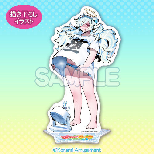 『麻雀ファイトガール』ぽっちゃり留年堕天使シスター「ダブリエル」のくじがメチャ豪華！“等身大”タペストリーは圧巻の大きさ