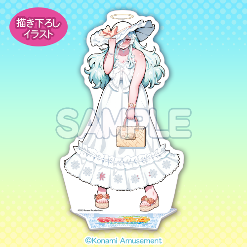 『麻雀ファイトガール』ぽっちゃり留年堕天使シスター「ダブリエル」のくじがメチャ豪華！“等身大”タペストリーは圧巻の大きさ