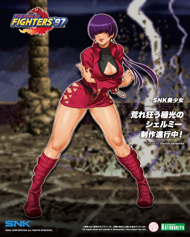 コトブキヤから“6人の美少女”が来たる…！「SNK」クーラ＆ユリ、『ヴァンパイア』バレッタらを独自の視点で描き起こし＆フィギュア化