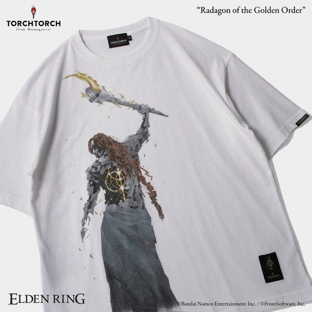『エルデンリング』黄金律、ラダゴンがドット絵に！？TORCH TORCHの新コラボTシャツがカッコいい