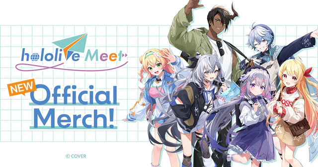 ホロライブ・桃鈴ねね、音乃瀬奏などの海外イベント「hololive Meet」グッズを日本でも！アクスタ、Tシャツが予約受付中