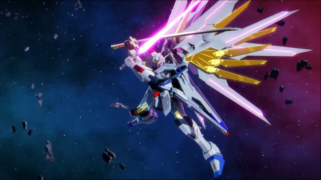 初日から「マイティーストライクフリーダムガンダム」参戦！シリーズ最新作『機動戦士ガンダム エクストリームバーサス2 イニブ』7月17日稼働開始