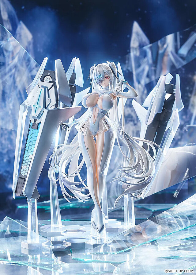 目のやり場に困る大胆衣装！『勝利の女神：NIKKE』より「シンデレラ」フィギュアが予約開始―専用武器「ガラスの靴」も忠実に再現