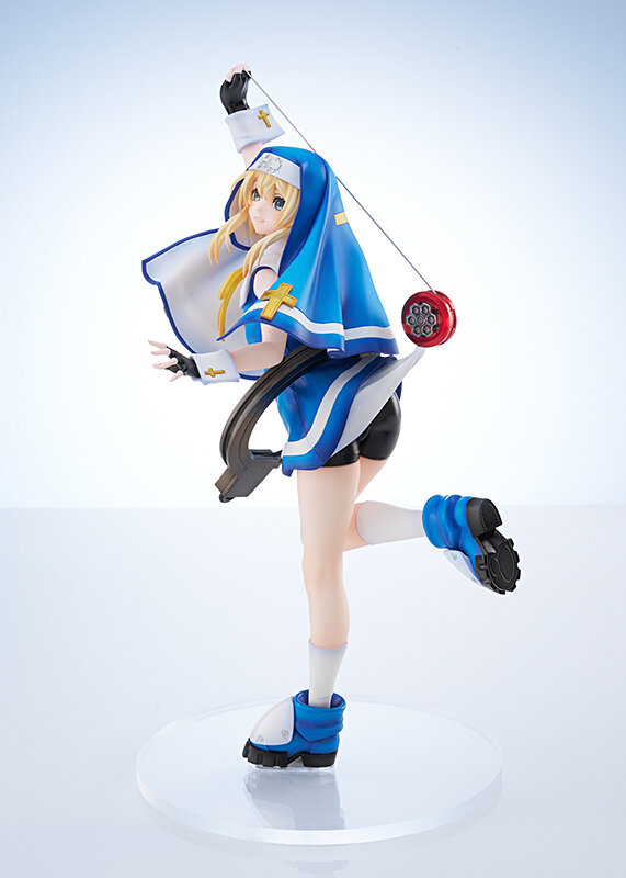 チラリと見える素肌が眩しい！『ギルティギア イグゼクス』シリーズから「ブリジット」が立体化―特徴的な青い服などバッチリ再現