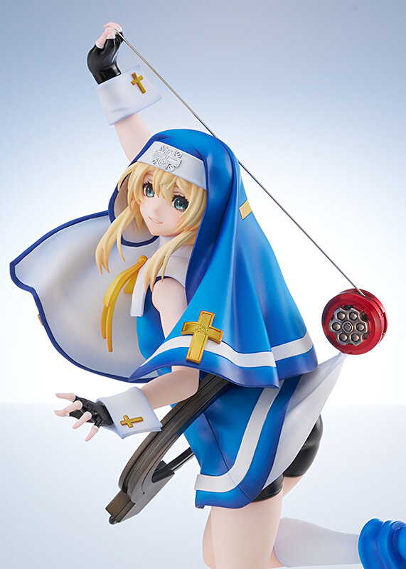 チラリと見える素肌が眩しい！『ギルティギア イグゼクス』シリーズから「ブリジット」が立体化―特徴的な青い服などバッチリ再現