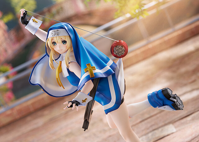チラリと見える素肌が眩しい！『ギルティギア イグゼクス』シリーズから「ブリジット」が立体化―特徴的な青い服などバッチリ再現