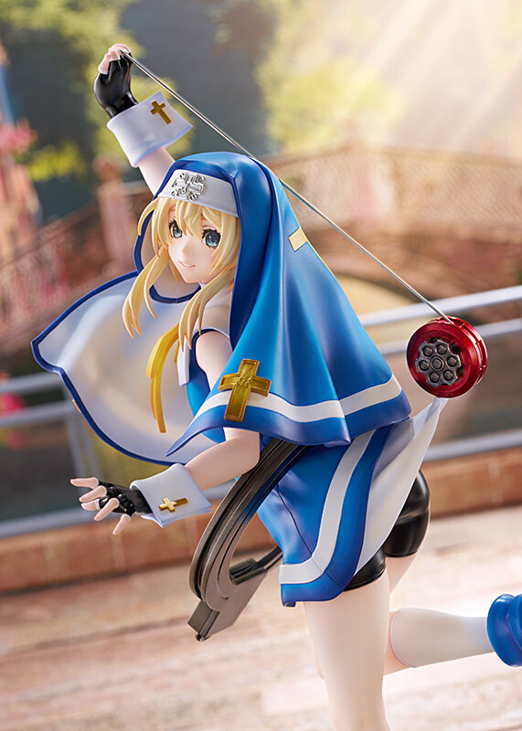 チラリと見える素肌が眩しい！『ギルティギア イグゼクス』シリーズから「ブリジット」が立体化―特徴的な青い服などバッチリ再現