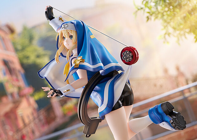チラリと見える素肌が眩しい！『ギルティギア イグゼクス』シリーズから「ブリジット」が立体化―特徴的な青い服などバッチリ再現