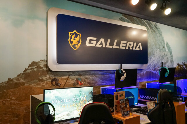 『モンハンワイルズ』動作確認済PCやデバイスが揃う、「GALLERIA esports Lounge」は初心者ハンター必見の場所だった【現地レポ】