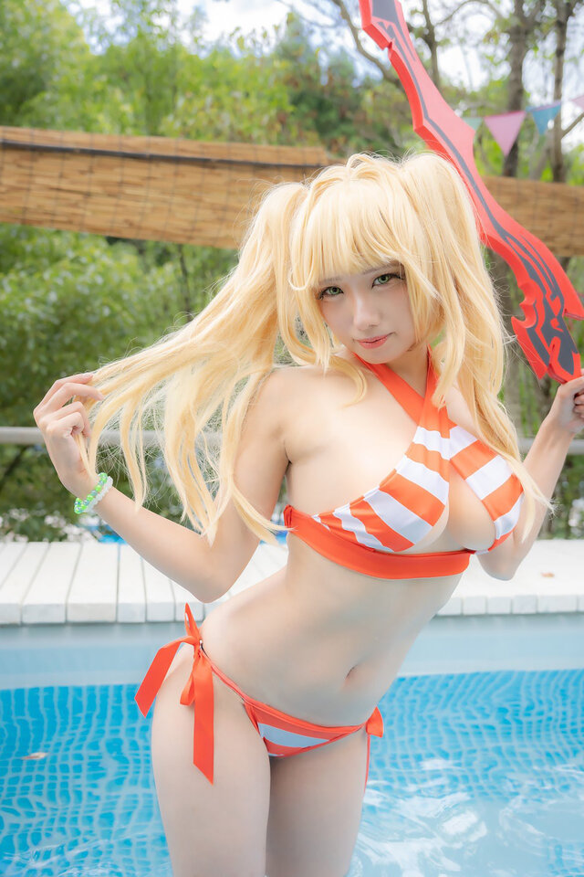 ネロ『Fate/Grand Order』／秋元るい（X：@akimoto_rui）、撮影：Shinji Man（X：@alltree_shadow）
