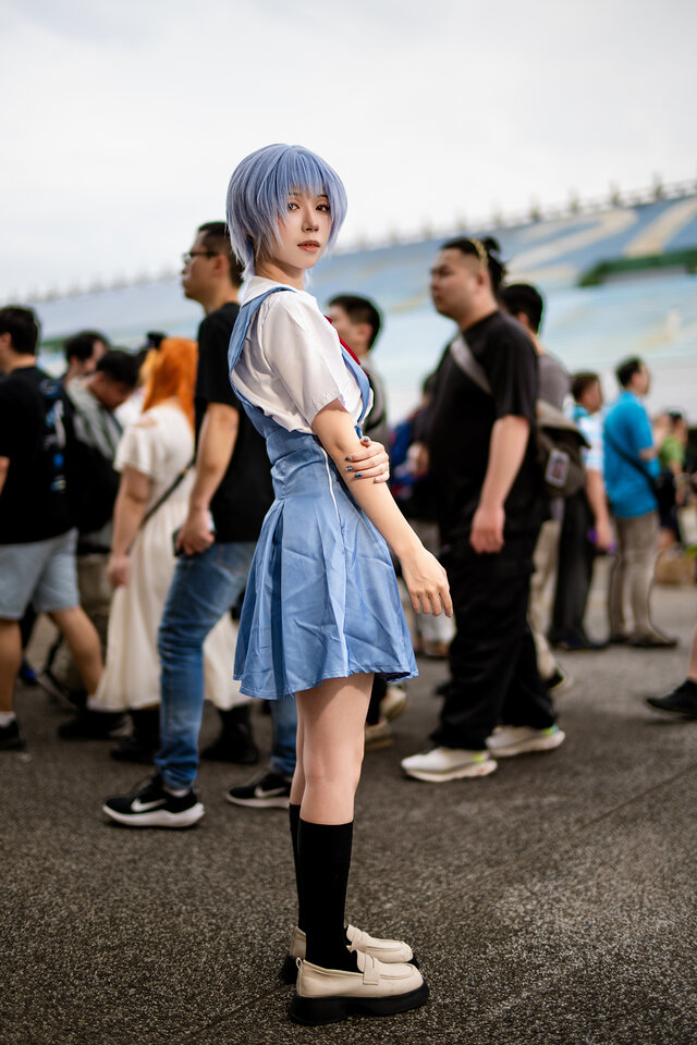 綾波レイ「エヴァンゲリオン」／欸抖（Instagram：eh.doh_030）