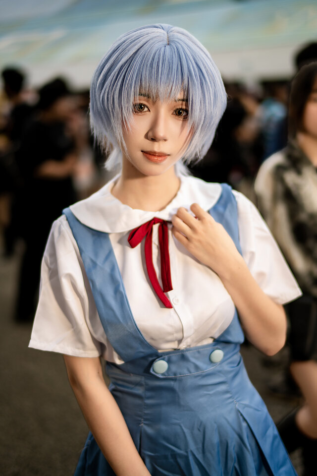 綾波レイ「エヴァンゲリオン」／欸抖（Instagram：eh.doh_030）