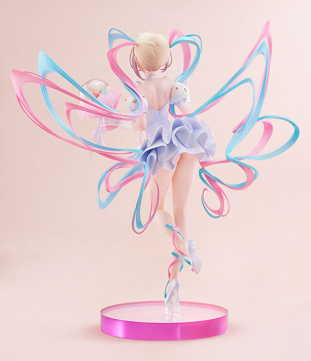 「ニディガ展2」で披露された“超てんちゃん”パーティドレス姿がフィギュアに！特徴的なツインテールやオーロラのような光沢にドキドキ