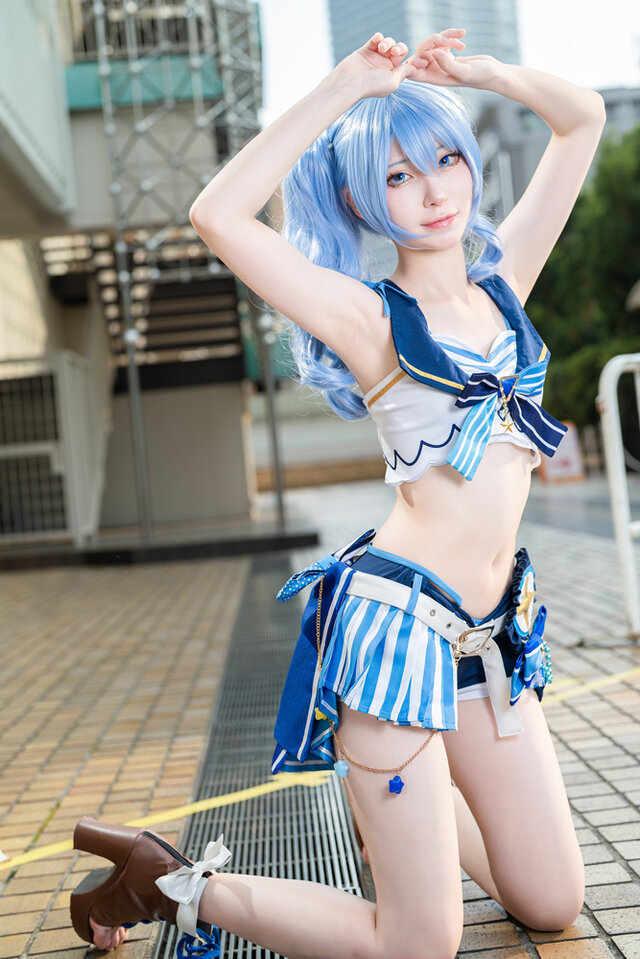 星街すいせい「ホロライブ」／ひらぽんぬ（X：@hirame_dayoo）