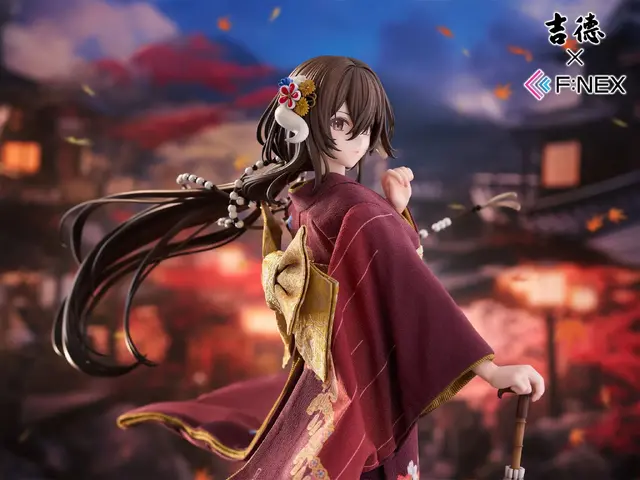 お値段約20万円にふさわしい美しさ…！『アズレン』より「三笠」がコラボイラストを基に日本人形フィギュア化