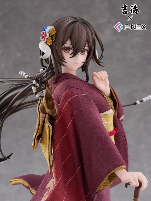 お値段約20万円にふさわしい美しさ…！『アズレン』より「三笠」がコラボイラストを基に日本人形フィギュア化
