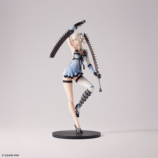 大胆に魅せる脚、背中など見どころ満載！『ニーアレプリカント』より「カイネ」が双剣を携えたキービジュアルの姿で立体化