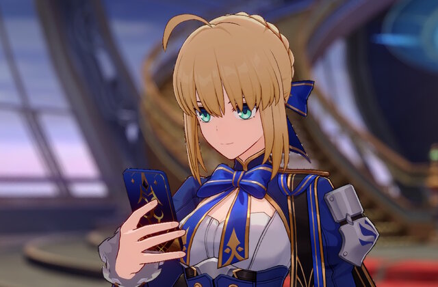 セイバーとアーチャー、『崩壊：スターレイル』×『Fate』コラボでついに“スマホ”を持つ―どんなデザインなのか？さっそく見てみた