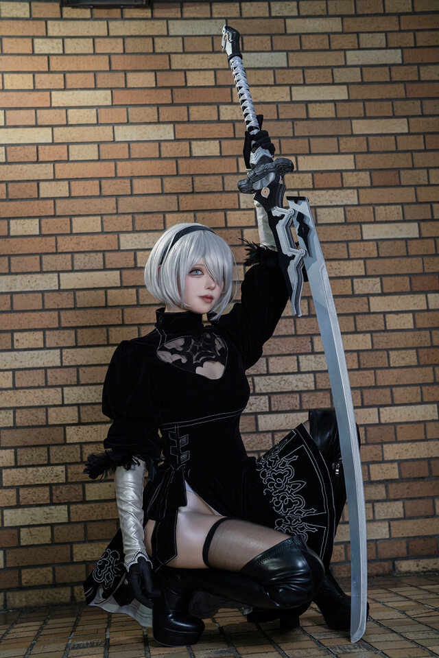 2B『NieR:Automata』／冴宮 ななたん（X：@kirunnana77tan）