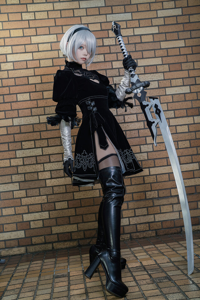 2B『NieR:Automata』／冴宮 ななたん（X：@kirunnana77tan）