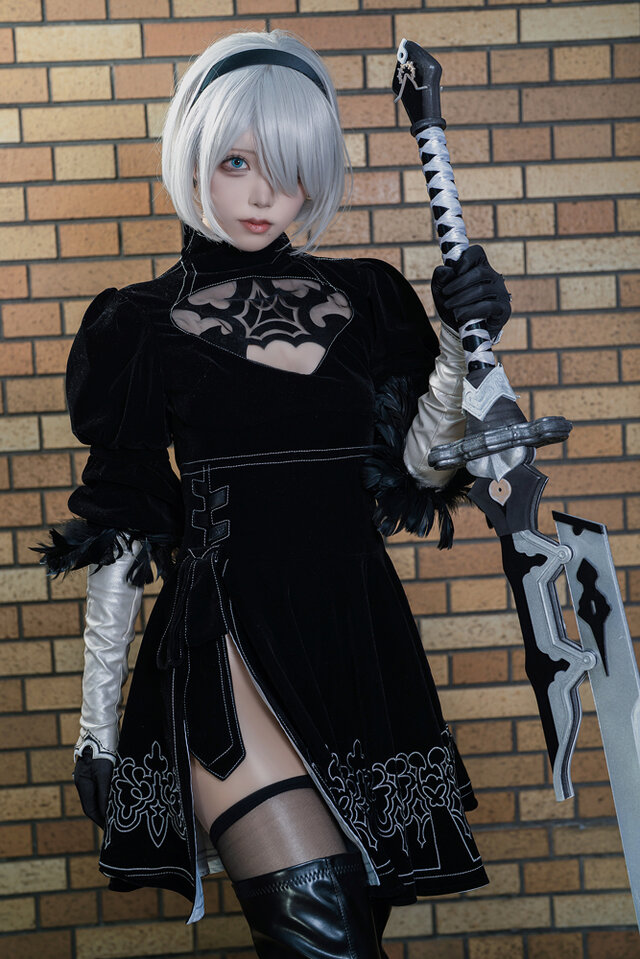 2B『NieR:Automata』／冴宮 ななたん（X：@kirunnana77tan）