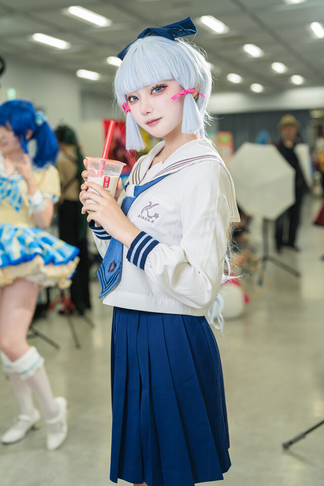神里綾華『原神』／くれは くく（X：@kuku_81cos）