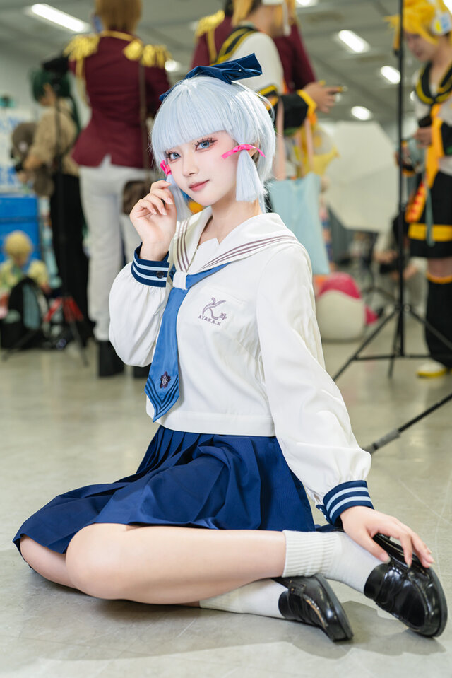 神里綾華『原神』／くれは くく（X：@kuku_81cos）