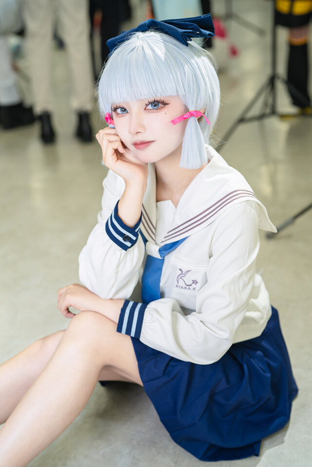 神里綾華『原神』／くれは くく（X：@kuku_81cos）