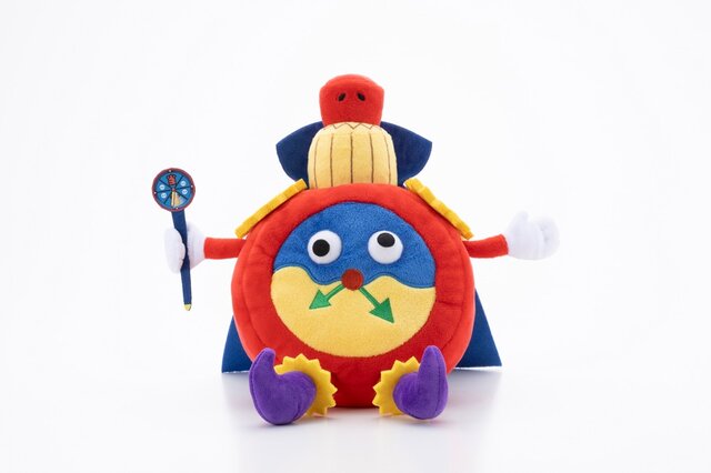“ニブイチ”で鳴らない目覚まし…「遊戯王」城之内の切り札「時の魔術師」が音声ギミック付きぬいぐるみ化！即決モードを搭載し、お出かけ先でも活躍