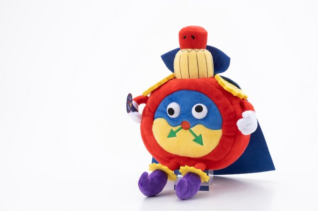 “ニブイチ”で鳴らない目覚まし…「遊戯王」城之内の切り札「時の魔術師」が音声ギミック付きぬいぐるみ化！即決モードを搭載し、お出かけ先でも活躍
