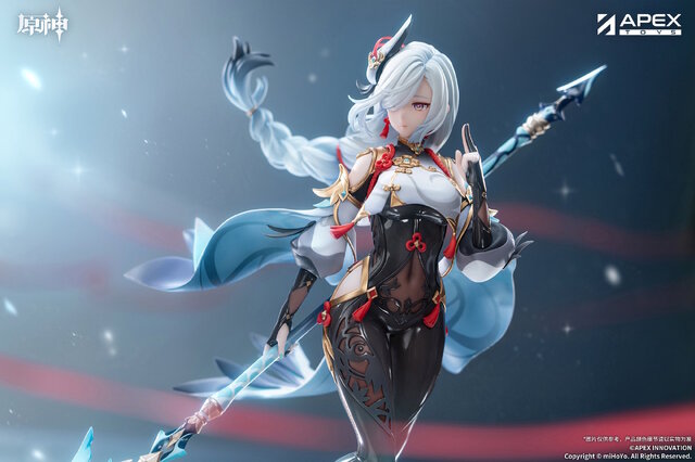 ボディラインくっきりな修行服に、シースルーから覗くオヘソもセクシー！『原神』より「申鶴」1/7スケールフィギュアが公開